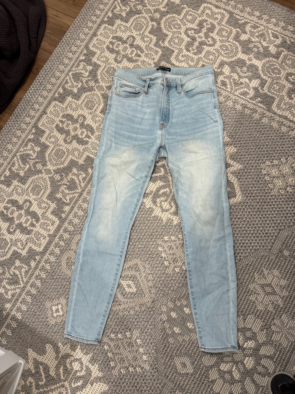 J Crew Light Wash Skinny Jeans